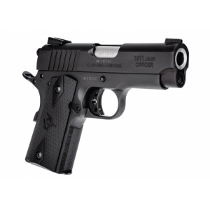 Taurus 1911 Officer Model .45 ACP, 3.5" Barrel, Black, 6 Rounds - Taurus