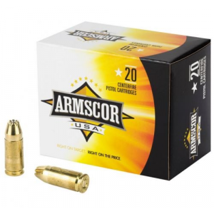 scor Precision Jacketed Hollow Point 9mm 20 Round Box Ammo