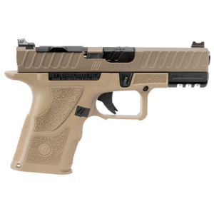 ZEV Technologies OZ9 V2 Combat Compact X Handgun 9mm Luger 15rd Magazine 4.1" Barrel FDE with Full Slide - Zev Technologies