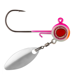 Northland Deep-Vee Spin 1/8 Oz, 1/O Hk Pink 2/Cd - Northland Fishing Tackle