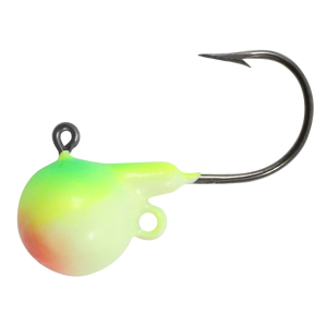 Northland Sting'n Fire-Ball Jig 1/2 Oz, #3/0 Hk Glow Watermelon 3/Cd - Northland Fishing Tackle