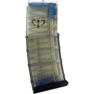 ETS AR15 MAGAZINE, 30RD, SMOKE, NON-COUPLED W/ TRITIUM FOLLOWER - Elite Tactical Systems