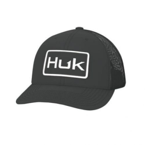 Huk Logo Trucker Hat Black - Marolina Dba Huk