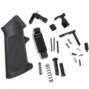 KAK Industry AR-15 Lower Parts Lite Kit w/ No Fire Control Group Black - Kak