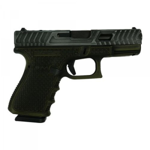 Glock 19 Gen 3 Custom "Tarpon Green Frame" 9mm Semi Auto Pistol - Glock