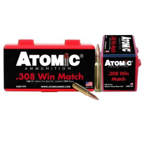 mic Boat Tail Hollow Point 308 Winchester 50 Round Box Ammo