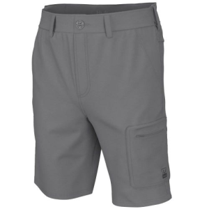 Huk Next Level 10.5" Shorts - Overcast Grey - Medium - Marolina Dba Huk
