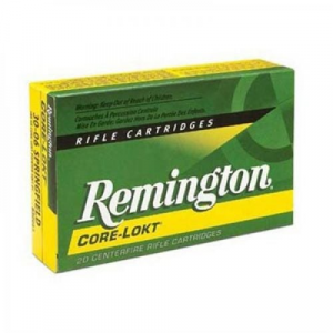 ington Core-Lokt 25-06 Remington 100 Grain Pointed Soft Point 20rd Box Ammo