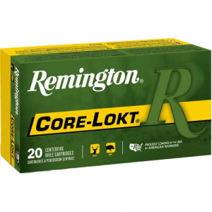 Remington Core-Lokt Centerfire Rifle Ammo 25-06 Rem. 100 gr. Core-Lokt PSP - Remington