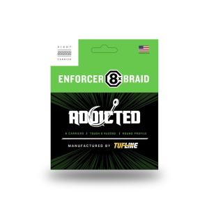 Tuf-Line ADX Enforcer 8X - Braided Line 80lb 300yd Cloud Grey - Mustad