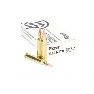  Sauer Elite Marksman Open Tip Match Hollow Point 5.56x45mm NATO 20 Round Box Ammo