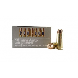 ter 10mm Automatic 200 Grain Round Nose Penetrator 20 Per Box Ammo