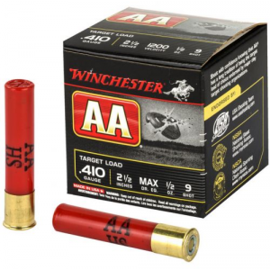 chester AA Target 410 Gauge 2.5 1/2 Oz #9 25rd Box Ammo