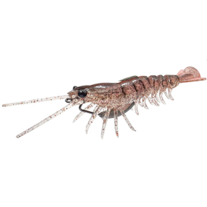 Savage Gear Manic Shrimp Weedless V2 Soft Bait New Penny 3.5" 1/2 oz. - Savage Gear