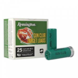 ington Gun Club Target Loads 12 Gauge 2.75 1 Oz #8 Shot 1185fps 25rd Box Ammo