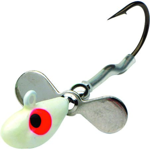 Northland Whistler Jig 3/8 Oz, #1/0 Hk Glow 2/Cd - Northland Fishing Tackle