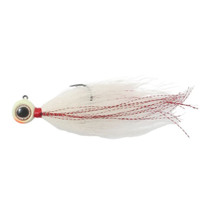 Northland Tackle Deep-Vee Bucktail Hair Jig - 2.75 inch - 1/8 oz - #1/0 - White - Northland Fishing Tackle