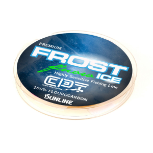 Clam Frost Fluorocarbon 2lb Metered (Chartreuse/Clear) 50 Yard - Clam
