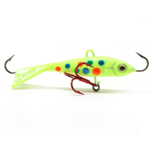 Clam Tikka Mino, 7/8 Oz Size Glow Chartreuse Wonderbread - Clam