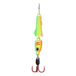 Clam Jointed Pinhead Pro 1/16oz - Size 14- Firetiger Glow - Clam