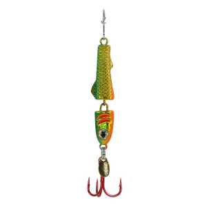 Clam Jointed Pinhead Pro 1/8oz Size 10 - Perch Holo - Clam