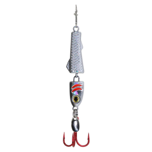 Clam Jointed Pinhead Pro 1/16 Oz Silver Holographic - Clam