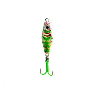 Clam Rattlin' PT Spoon - 1/4oz - Size #8 - Glow Koi - Clam