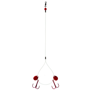 Clam Fluoro Big Tooth Rig, Size 1/0, Gold - Clam