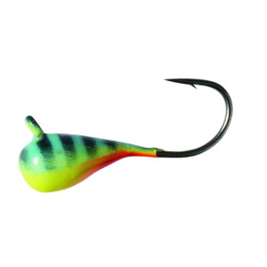 Clam Drop Jig XL, Size 10 Green/Yellow Glow - Clam