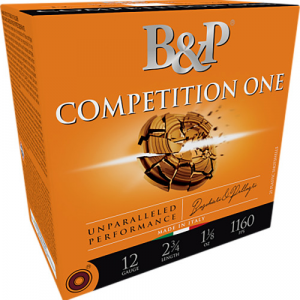  Ammunition Competition One 12 Gauge 2.75 1 1/8 Oz 9 Shot 25 Per Box/ 10 Case Ammo