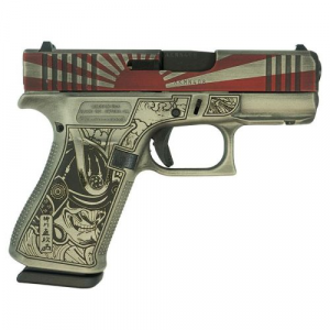 Glock 43X "Rising Sun Bushido" 9mm Semi Auto Pistol - Glock