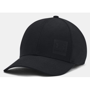 UA ArmourVent Stretch Fit Cap, Men's, Black, L/XL - Under Armour