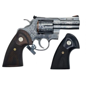 Colt Python .357 Magnum Revolver w/Engraved Scrollwork - Colt