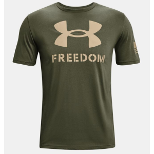 UA Freedom Logo T-Shirt, Men's, OD Green, M - Under Armour