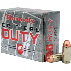 nady Critical Duty Pistol 40 S&W 175 Gr. FlexLock 20 Rd. Ammo