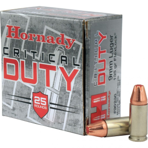Hornady Critical Duty 9MM 135 Grain FlexLock Duty - 90236 - Hornady