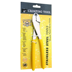 Calcutta 8" SS Crimper Chrome - Calcutta