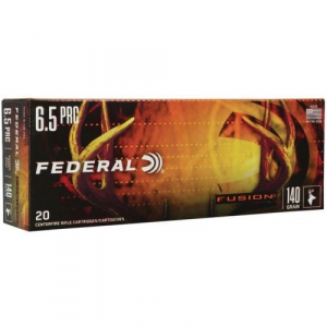 eral Fusion 6.5 PRC 140 Gr 20 Per Box/ 10 Case Ammo