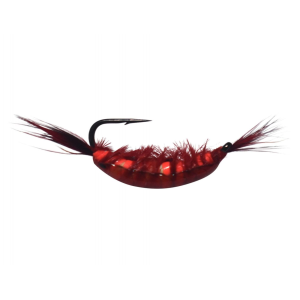 Kenders NS4 Natural Shrimp Series 1/32 oz #8 Hook Red - Kenders