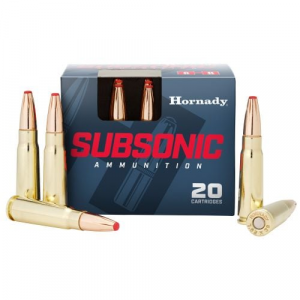 nady Subsonic 7.62x39 255gr 20rd Box Ammo