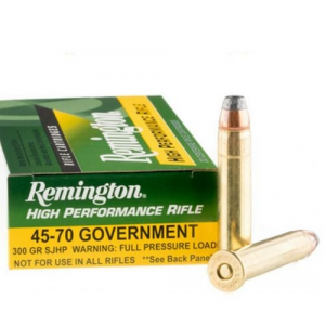 ington Ammunition High Performance 45-70 Gov 300 Gr Semi-Jacketed Hollow Point (SJHP) 20 Bx/ 10 Cs Ammo