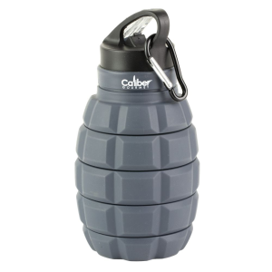 Caliber Gourmet Silicone Collapsible Grenade Water Bottle 580ml - Caliber Gourmet