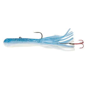 Northland Level Head Predator Tube Jig - 1.5 oz - Blue/White - Northland Fishing Tackle