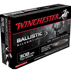 chester Silvertip Rapid Controlled Expansion Polymer 308 Winchester 20 Round Box Ammo