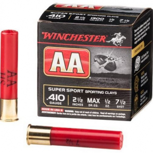 chester AA Super Sport 410 Gauge 2.5 1/2 Oz #7.5 Shot 25rd Box Ammo