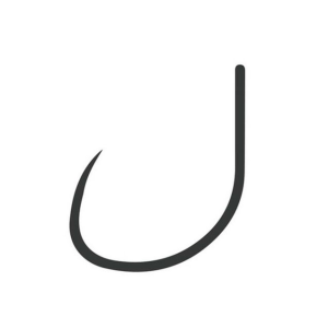 Mustad Curved - Wide Gap Dry Fly Hook, 1X Strong - Mustad