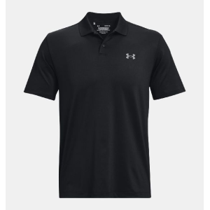 UA Men's Performance 3.0 Polo Black/Pitch Gray 2X-Large - Under Armour