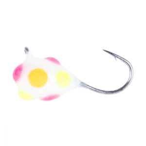 Clam Pro Tackle Confetti Drop Jig - #10 - 1/16 oz - Disco Wonderbread Glow - Clam