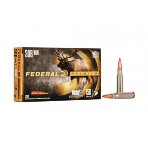 eral Vital-Shok Nosler Partition 20RD 150gr 308 Winchester Ammo