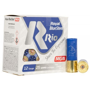  Ammunition Royal BlueSteel 12 Gauge 3 1 1/8 Oz BB Shot 25Rd Ammo